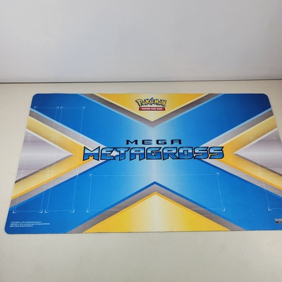 Pokemon Mega Metagross Tabletop Game Play Pad 23.5" x 13.5" - Picture 1 of 7
